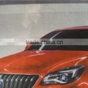 Gloss Warp Knitting Cloth Flying Flag Printing