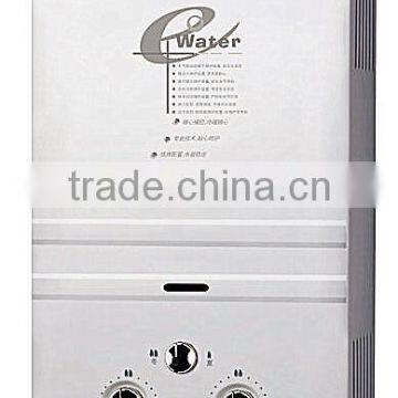 GWD-H5 flue type 6L- 12L white painting instant gas water heater instant tankless gas water heater 2016 best seller New Desig