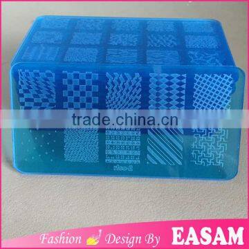 Acrylic plastic material nail art stamping plates,rfcc nail image plate                        
                                                Quality Choice