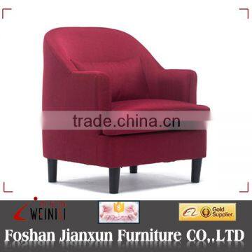 T018 purple fabric sofa