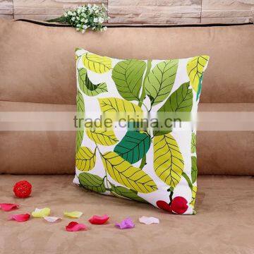 Pure Cotton Tree Leaves Environmental Protection Cushion Cover photo-4