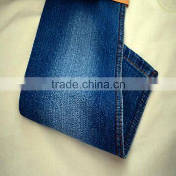 Indigo denim fabric for readymade jeans