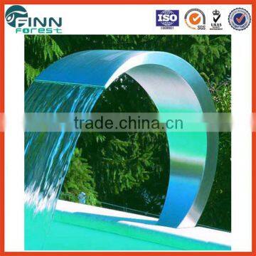 Outdoor Stainless Steel Waterfall Garden Pond Water Feature Quality Choice photo-2