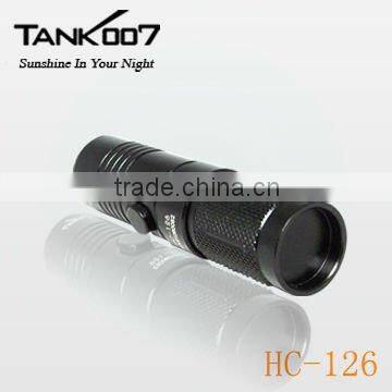 Q5 LED 225 Lumens Five Mode High Power Flashlight Li-ion Battery TANK007 HC126