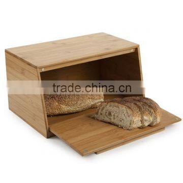 Beautiful Design Bamboo Bread Storage Box