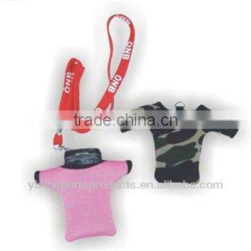 neoprene phone jacket with shoulder strap