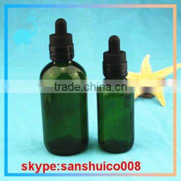 new cap green glass bottle glass bottle for essential oil essential oil bottle