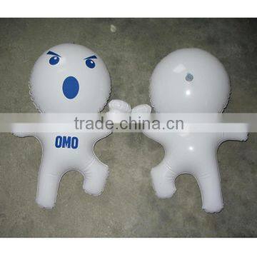 lovely inflatable cartoon doll cartoon character for advertising display