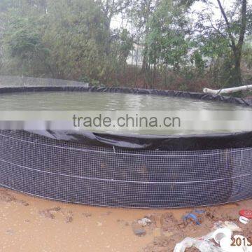 plastic round tanks for fish farming with aquaponics