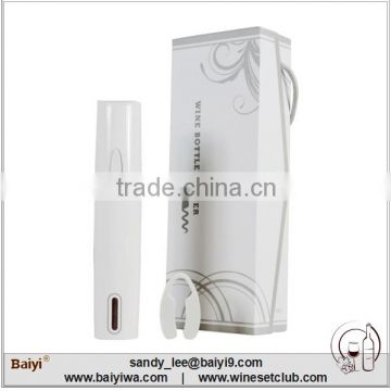 White Color Battery Operated Electric Bottle Opener