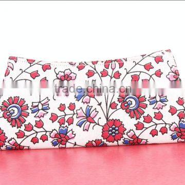 RTVC-004 Canvas Flowers Printed vintage Hand Clutch For Women