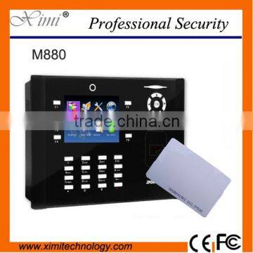 Standard 125kHz SDK software and Camera Linux system TCP/IP communication Multi Language Support M880 Card time attendance