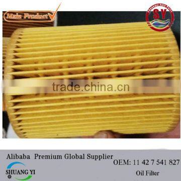 auto oil filter 11 42 7 541 827 FOR CAR