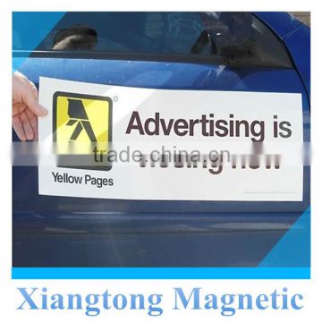 Promotional AD Car Decal Magnet Sticker/ Magnetic Car Decal Sticker