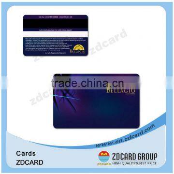 High Grade Cr80 Magnetic VIP RFID Card Plastic Magnetic Card