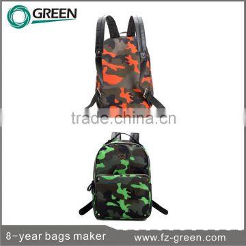 Camouflage Pattern 2015 Stylish Travel Pro Sport Backpack Bag