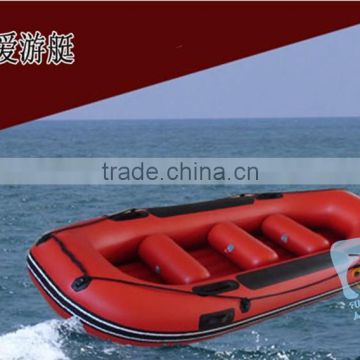 New design Inflatable Sit on Kayak Canoe Fishing Boat