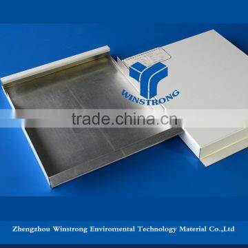 Light weight curtain wall panels,white color PE aluminum interior wall panel