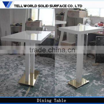 2015 latest fancy design Artificial marble stone restaurant bar tops for sale