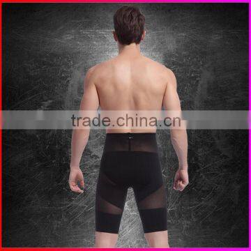 High quality sexy men fitness training slimming shaper suit pants