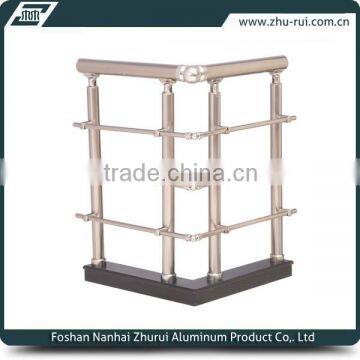 Anodizing Aluminum Handrail/railing For Internal Staircase/aluminum staircase