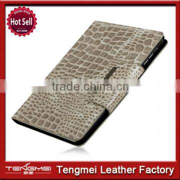 For apple ipad mini case smart,crocodile pattern for ipad mini case