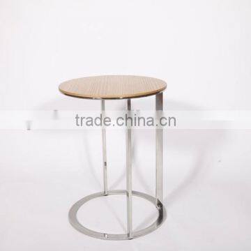 Unique design cheap hot sale end table small metal frame