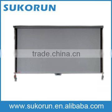 Electrical sunshade for bus