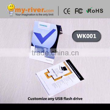 Oem Customized Usb Paper Webkey photo-3