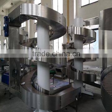 spiral china conveyor for box lifting