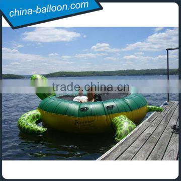 turtle inflatable water trampoline,lovely inflatable tortoise trampoline,factory price