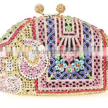 Clutch purse with chain for women in stock