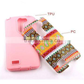 Newest 2 In 1 Water Transfer Customed Case Cover For LG Bello Prime D335