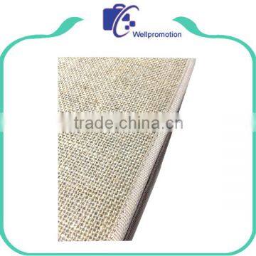 New Style Jute Passport Holder Travel Passport Wallet With Zipper photo-3