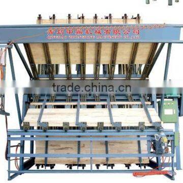 Hydraulic/pneumatic pressure veneer composer for woodmaking from china