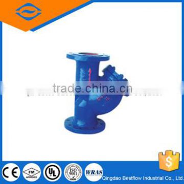 flanged ductile iron strainer