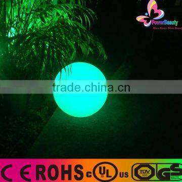 2016 promotional swimming poor rgb rechargeable led ball by remote control