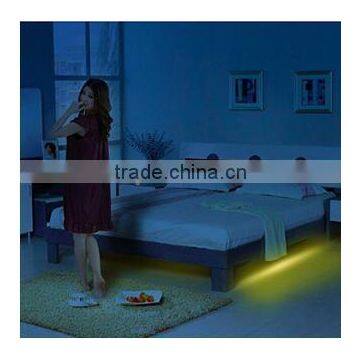 white full set motion sensor digital double bed light