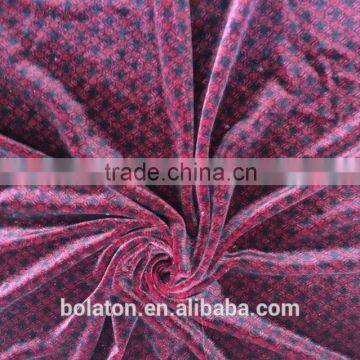 High Quality and Competitive Price Anti-pilling Digital Paper Print Velvet Fabric