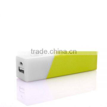 TPOS 2000mAh Portable Mini Lipstick Power Bank High Conversion Rate powerbanks