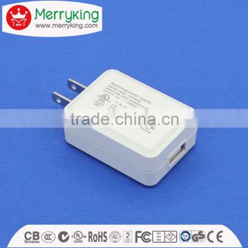 PSE 100V 50HZ DC 5V 500mA or more usb charger JP plug for Japan market