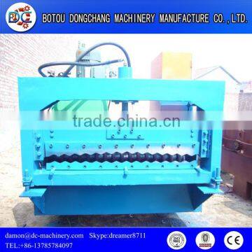 Trapezoidal IBR Coated Zinc Sheets Roll Forming Machine photo-3