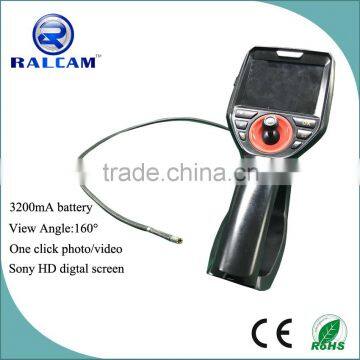 2000 lx high illuminance adjustable angle camera portable industrial endoscope