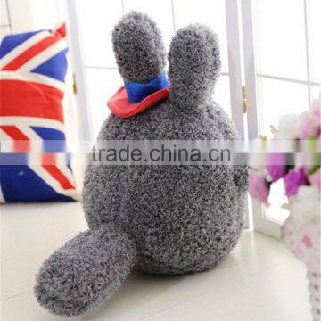 2016 Newest Custom Cute Soft Stuffed Lotus Leaf Totoro Doll For Baby photo-4