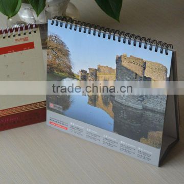 OEM customized desktop calendar printing