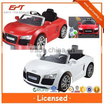 QX licensed kids ride on remote control power car toy with high quality