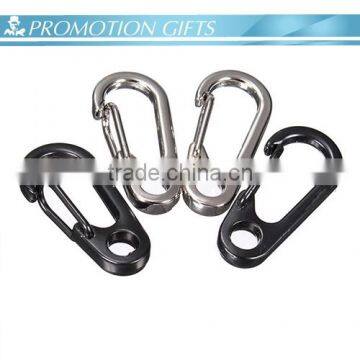 mini zinc alloy carabiner hook with keyring carabiner with keyring