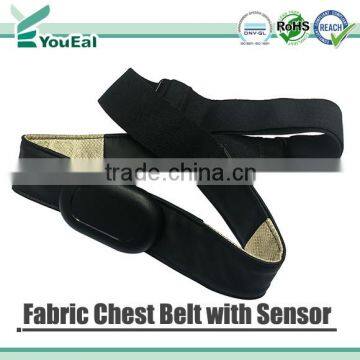 Heart Rate Monitor with Condutive Chest Belt and Sensor, Compatible with Bluetooth