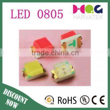 surface mounted 0805 smd led chip hot sell smd led diode