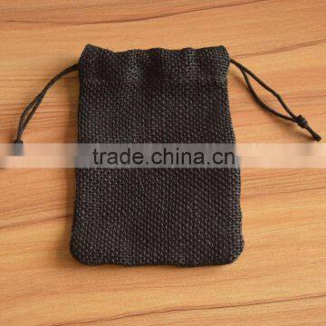 jute burlap gift bags with costom logo print